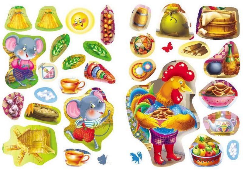 Казки з наліпками. Колосок - фото 5