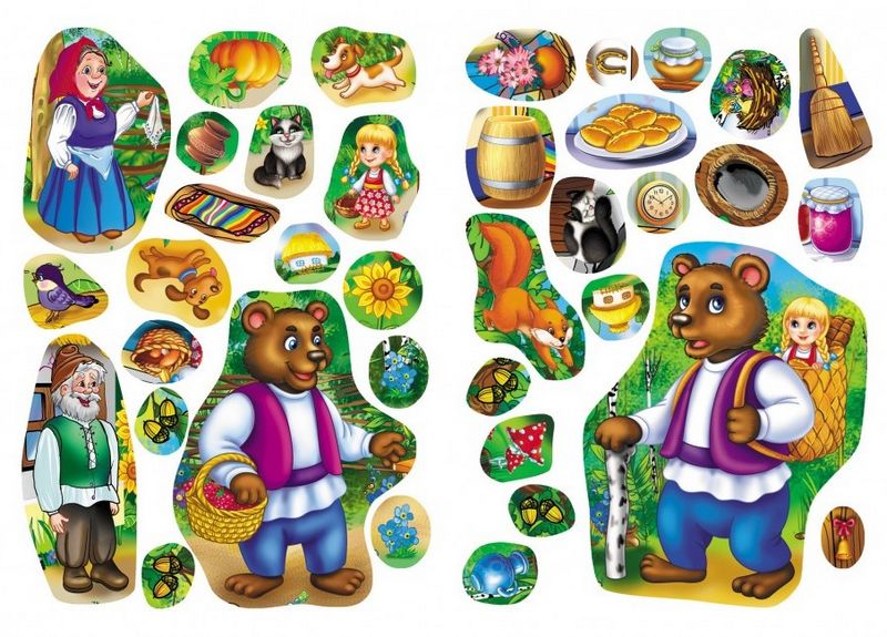 Казки з наліпками. Марійка та ведмідь - фото 6