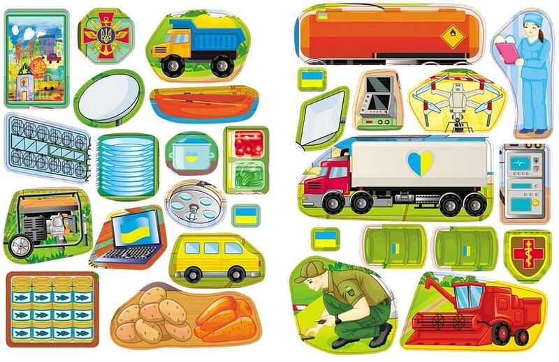 Наша Україна. 27 наліпок із завданнями. У польових умовах - фото 5