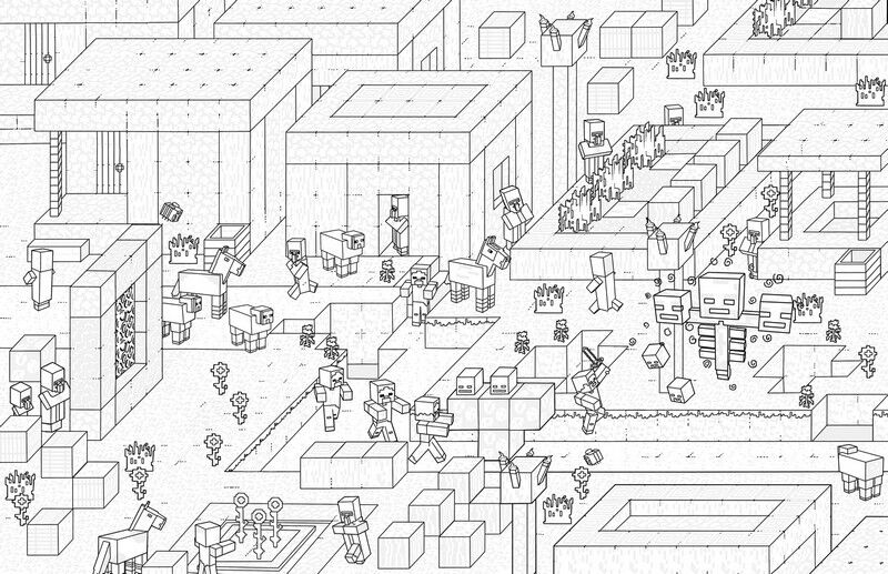 MINECRAFT. Офіційна розмальовка - фото 3