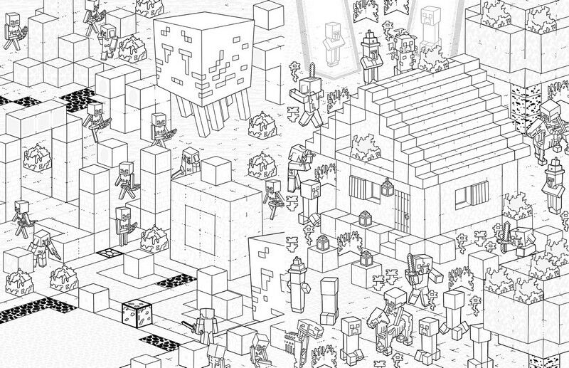 MINECRAFT. Офіційна розмальовка - фото 5