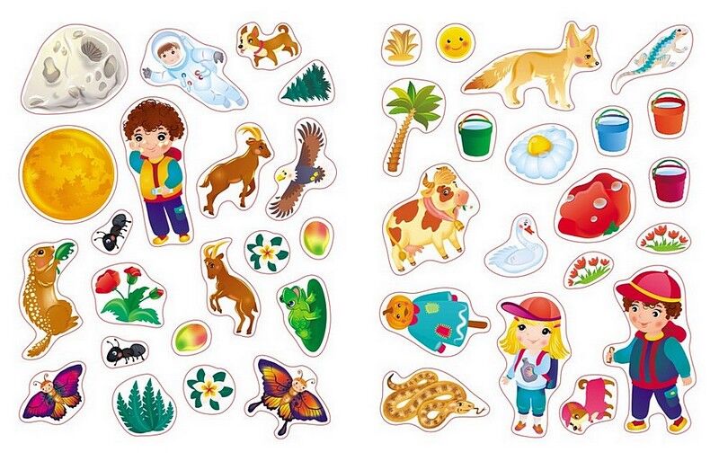 Наша планета. Вчимо англійську з наліпками з наліпками 40 наліпок 92 слова Пегас - фото 5