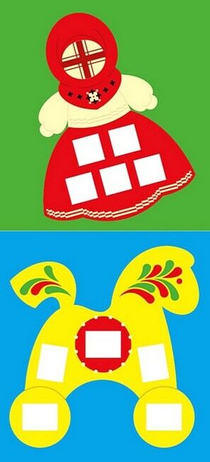 Мозаїка з наліпок. Українські іграшки - фото 2