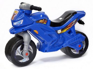 Мотоцикл 2-колісний (синій) Мотоцикл 2-колісний (синій) - Іграшкові набори, меблі, пристрої, транспорт