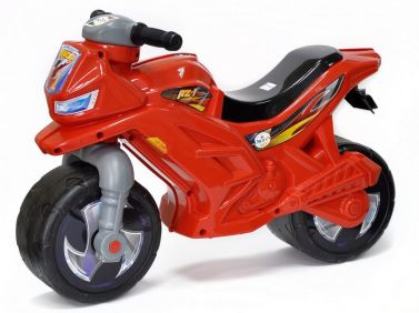Мотоцикл 2-колісний музичний (червоний) Мотоцикл 2-колісний музичний (червоний) - Іграшкові набори, меблі, пристрої, транспорт