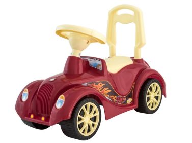 Машинка для катання Ретро (бордова) Машинка для катання Ретро (бордова) - Іграшкові набори, меблі, пристрої, транспорт