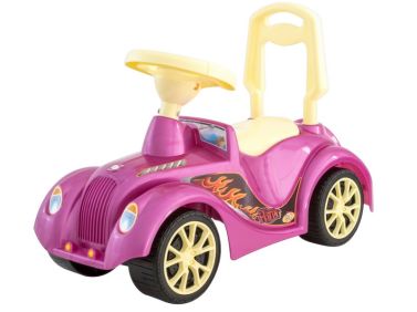 Машинка для катання Ретро (рожева) Машинка для катання Ретро (рожева) - Іграшкові набори, меблі, пристрої, транспорт
