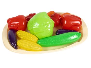 Піднос з овочами Піднос з овочами - Іграшкові набори, меблі, пристрої, транспорт