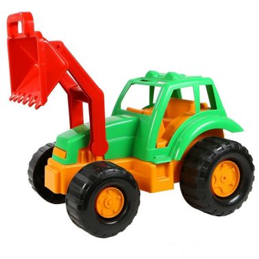 Трактор-навантажувач Трактор-навантажувач - Іграшкові набори, меблі, пристрої, транспорт