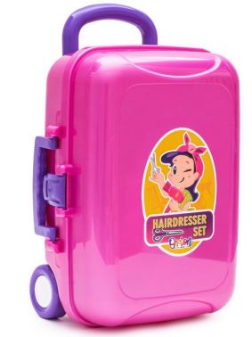 Набір "Перукар" у валізі з коліщатами Набір "Перукар" у валізі з коліщатами - Іграшкові набори, меблі, пристрої, транспорт