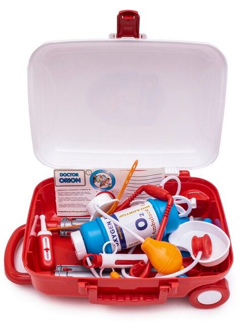 Медичний набір Швидка допомога у валізі з коліщатами - фото 3