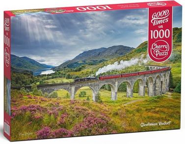 1000 CherryPazzi. Glenfinnan Viaduct / Віадук Гленфіннан - Пазли