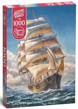 1000 CherryPazzi. Sailing The WR Grace / Вітрильник компанії Грейс - Пазли