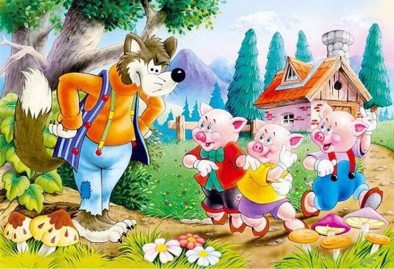 Castorland Puzzle 60 midi. Троє поросят - фото 2