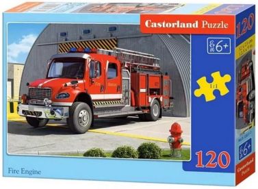 Castorland Puzzle 120 midi. Пожежна машина - Пазли