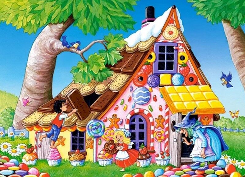 Castorland Puzzle 120 midi. Hansel and Gretel / Пряничний будиночок - фото 2