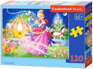 Castorland Puzzle 120 midi. Cinderella / Попелюшка - Пазли