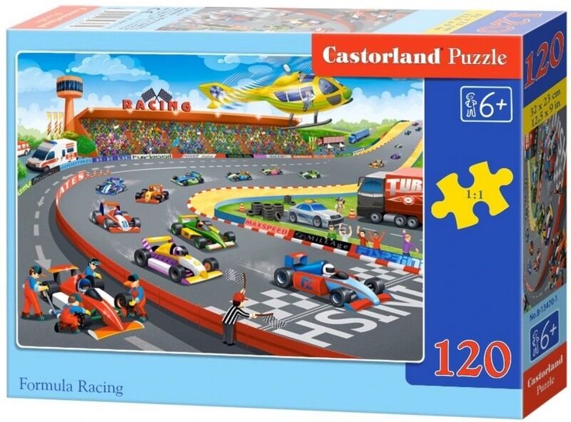 Castorland Puzzle 120 midi. Formula Racing / Формула гонки - фото 1