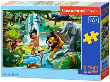 Castorland Puzzle 120 midi. Jungle Book / Книга джунглів - Пазли