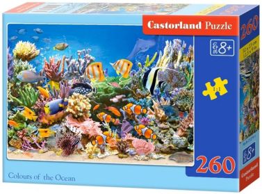 Castorland Puzzle 260. Colours of the Ocean / Підводний світ - Пазли