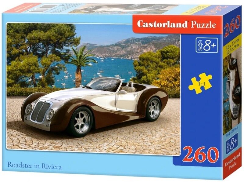 Castorland Puzzle 260. Roadster in Riviera / Родстер на Рівєрі - фото 1