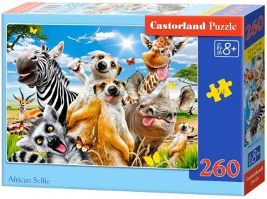 Castorland Puzzle 260. African Selfie / Африканське селфі - Пазли