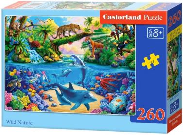 Castorland Puzzle 260. Wild Nature / Дика природа - Пазли