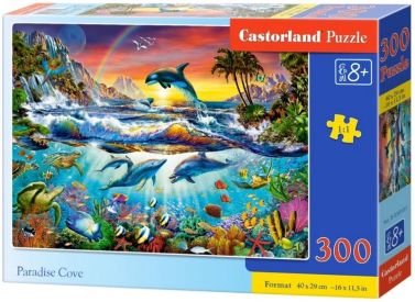 Castorland Puzzle 300. Paradise Cove / Райська бухта - Пазли
