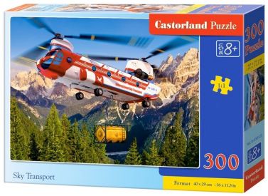 Castorland Puzzle 300. Sky Transport / Повітряний транспорт - Пазли