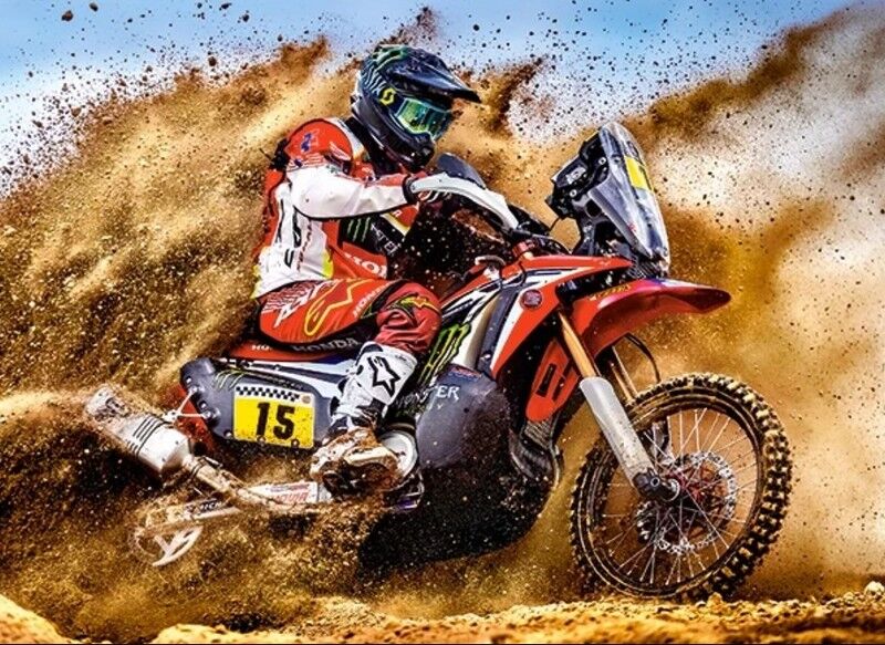 Castorland Puzzle 300. Dirt Bike Power / Міцний мотоцикл - фото 2