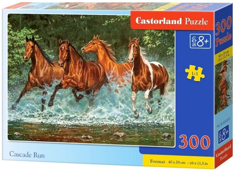 Castorland Puzzle 300. Cascade Run / Біг по каскаду - фото 1
