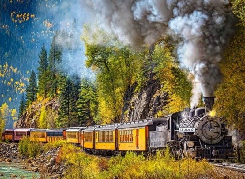 Castorland Puzzle 300. Steam Train Trip / Поїзд - фото 2