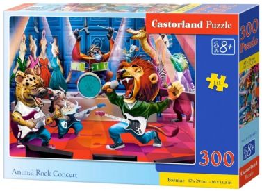 Castorland Puzzle 300. Animal Rock Concert / Рок-концерт тварин - Пазли