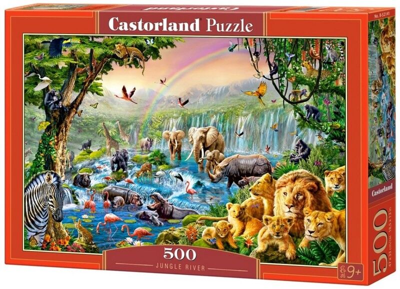Castorland Puzzle 500. Jungle River / Ріка в джунглях - фото 1