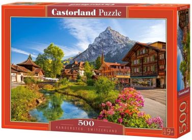 Castorland Puzzle 500. Kandersteg, Switzerland / Кандерштег, Швейцарія - Пазли