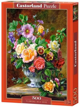 Castorland Puzzle 500. Flowers in a Vase / Квіти у вазі - Пазли