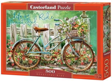 Castorland Puzzle 500. Beautiful Ride / Красива поїздка - Пазли