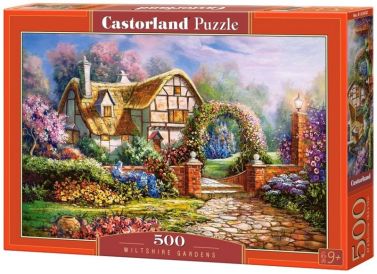 Castorland Puzzle 500. Wiltshire Gardens / Вілтширські сади - Пазли