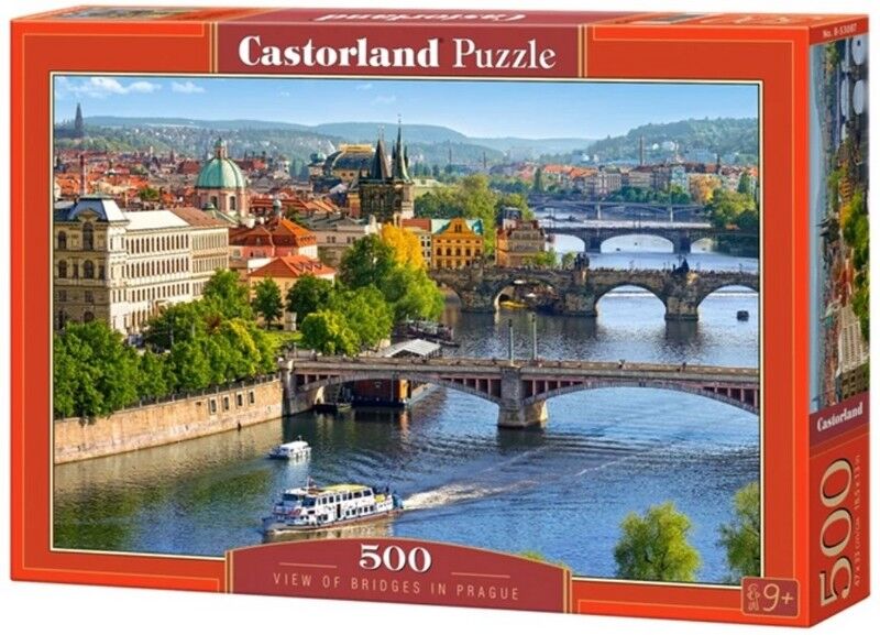 Castorland Puzzle 500. View of Bridges in Prague / Мости у Празі - фото 1