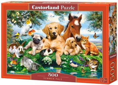 Castorland Puzzle 500. Summer Pals / Літні друзі - Пазли