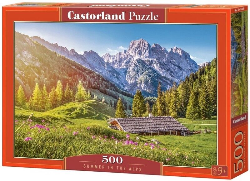Castorland Puzzle 500. Summer in the Alps / Літо в Альпах - фото 1