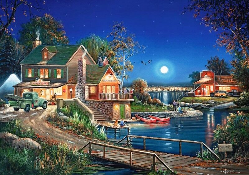 Castorland Puzzle 500. Autumn Memories / Осінні спогади - фото 2