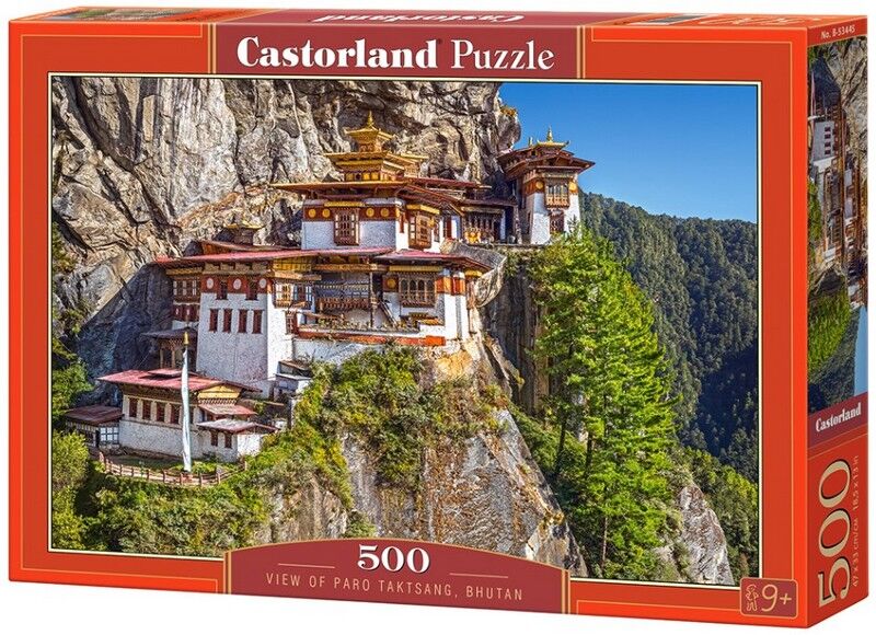 Castorland Puzzle 500. View of Paro Taktsang, Bhutan / Монастир на скелі - фото 1