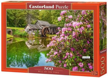 Castorland Puzzle 500. Mill by the Pond / Млин біля ставку - Пазли