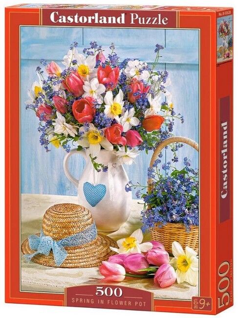 Castorland Puzzle 500. Spring in Flower Pot / Весна в квітковому горщику - фото 1