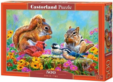 Castorland Puzzle 500. Snack Time / Час перекусити - Пазли
