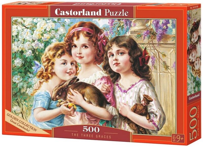 Castorland Puzzle 500. The Three Graces / Три грації - фото 1