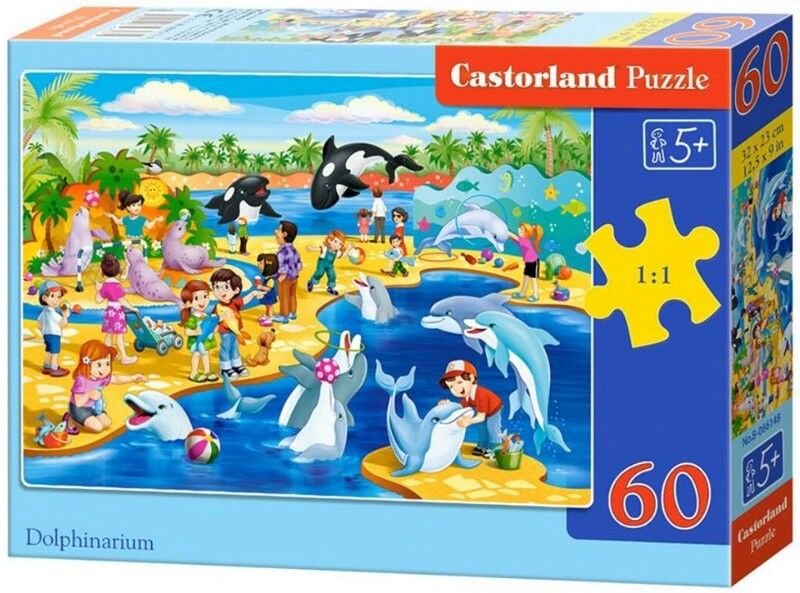 Castorland Puzzle 60. Dolphinarium / Дельфінарій - фото 1
