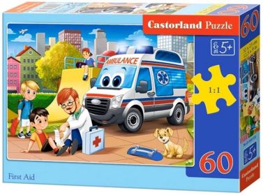 Castorland Puzzle 60. First Aid / Перша допомога - Пазли