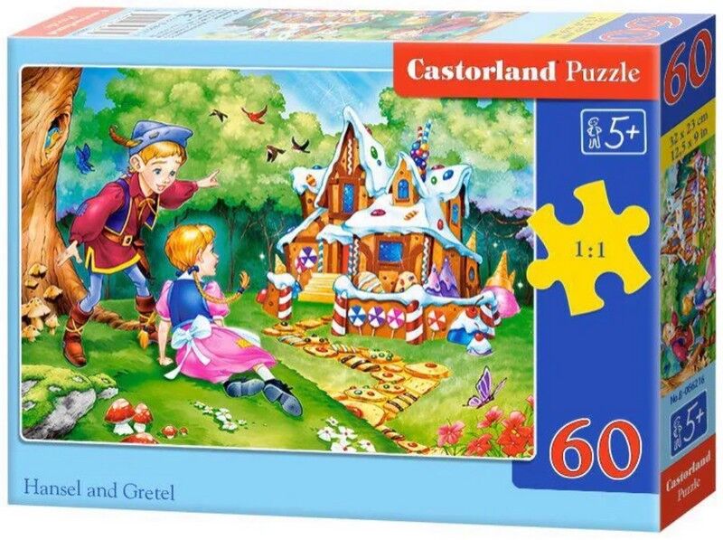 Castorland Puzzle 60. Hansel and Gretel / Гензель та Гретель - фото 1